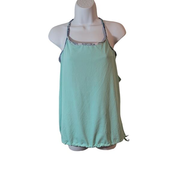 Fabletics Norwalk Cucumber/Animal Impressions Tank Top SIze XXS/XS - Picture 4 of 8